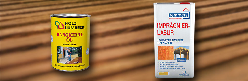 Bangkiraiöl 2,5 l/Imprägnierlasur 5l